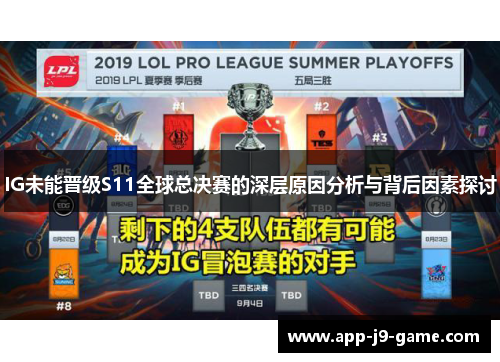 IG未能晋级S11全球总决赛的深层原因分析与背后因素探讨 IG未能晋级S11全球总决赛的深层原因分析与背后因素探讨